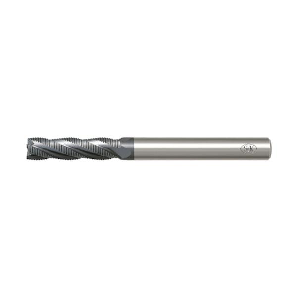 S&K Sコーティング ハイスラフィングエンドミル ファインピッチレギュラ刃 S-FPAM30X25