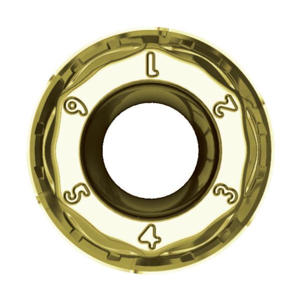 京セラ ラジアスカッタMRXシリーズ用チップ (汎用) CA6535 RPGT1605M0ER-GM CA6535【10個】｜工具の楽市