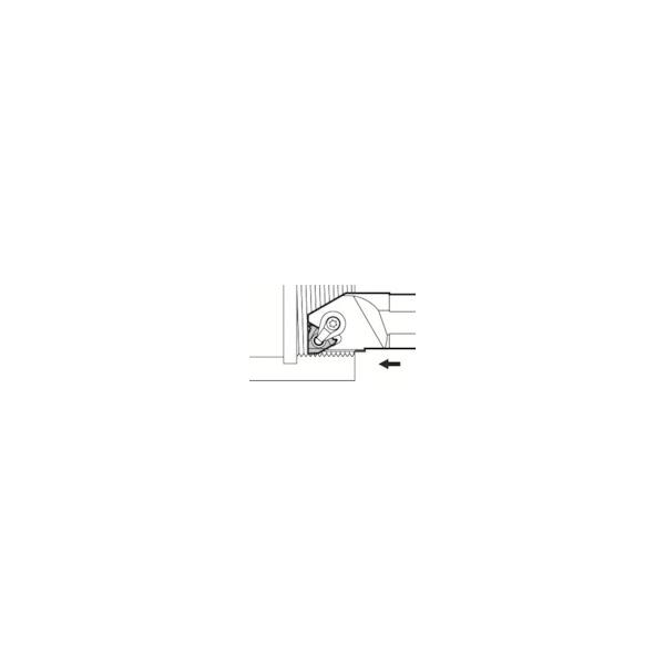 京セラ 内径ねじ切り加工用ホルダ SIN/CIN CINR3025S-16|工具の楽市