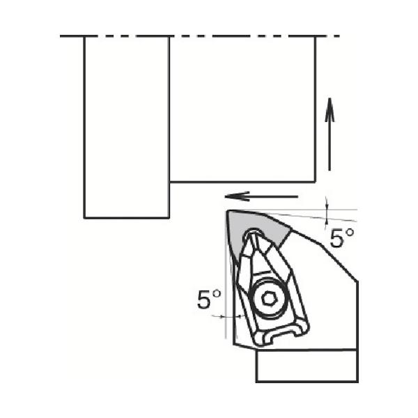 京セラ 外径・端面加工用ホルダ DWLN DWLNR2020K-08