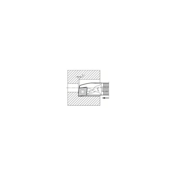 京セラ 口径・奥端面工業用超硬防振赤ちょうちん E-SCLP-A(N) E12Q-SCLPR09-16A≪店卸し資産境界線≫