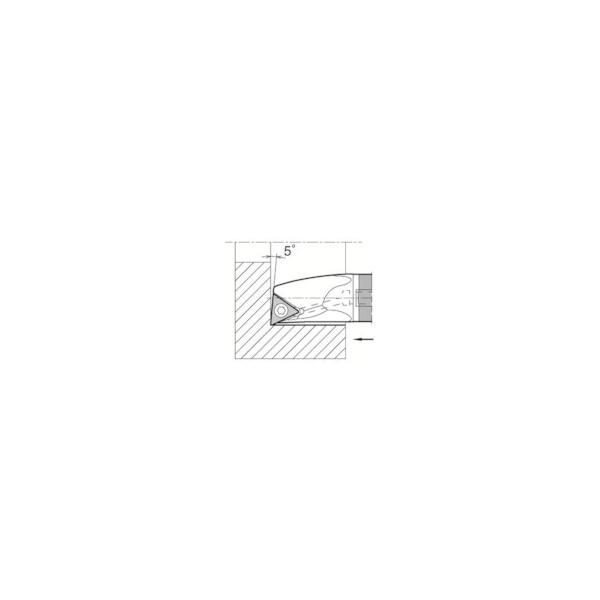 京セラ 内径・奥端面加工用超硬防振バー C/E-STLB(P)-A(N) E12Q-STLPR09-16A