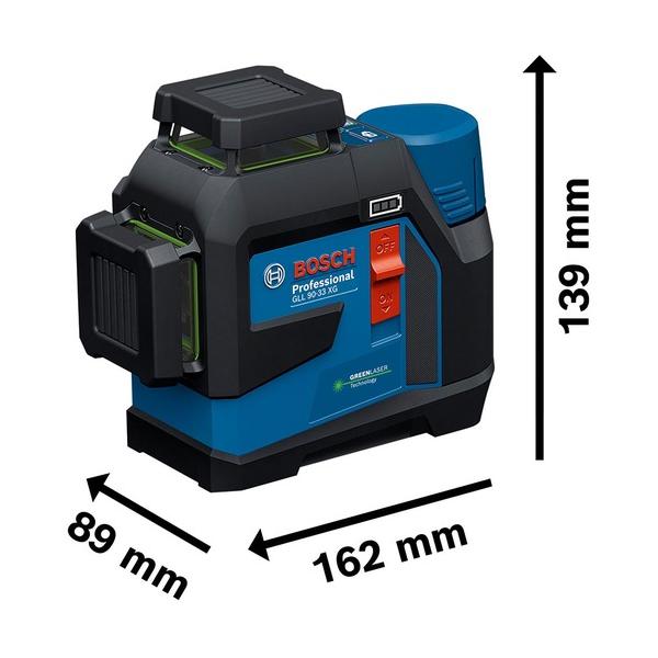 ボッシュ レーザ墨出し器 緑であることレーザ GLL90-33XG