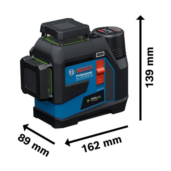 ボッシュ レーザ墨出し器 緑であることレーザ GLL100-33CG