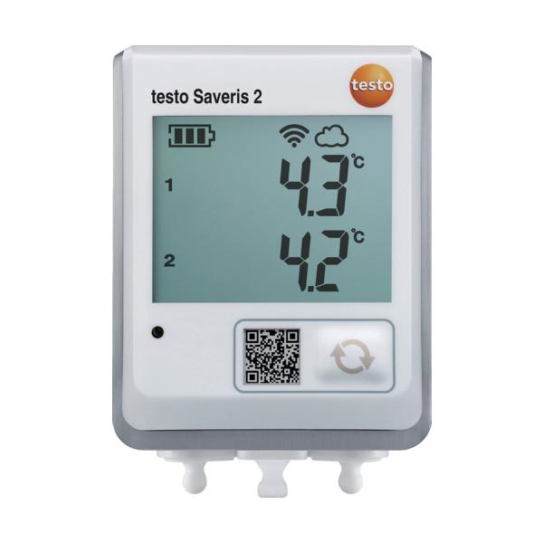 TESTO クラウドモニタリングロガー testo Saveris 2-T2 気温検出器外後ばらい手合い SAVERIS2-T2≪店卸し資産境界線≫