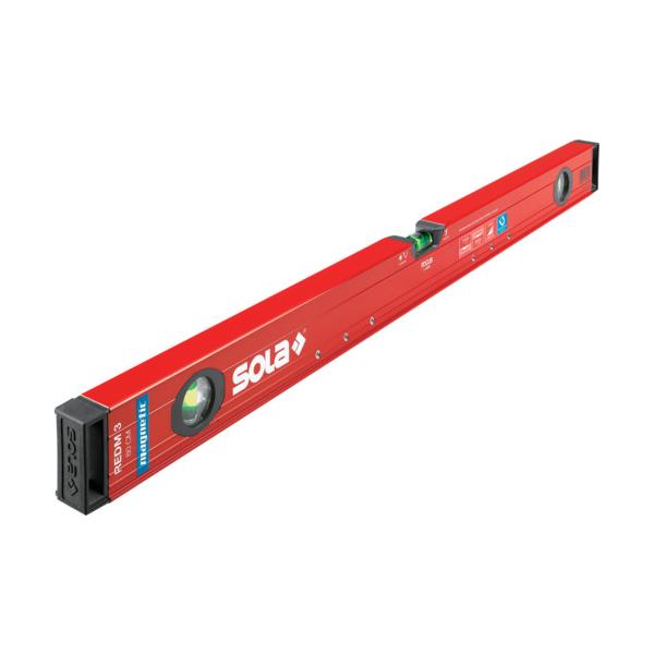 SOLA マグネチック 軽銀ボックス席気泡管水準器器 全長60糎 RedM360 01812801