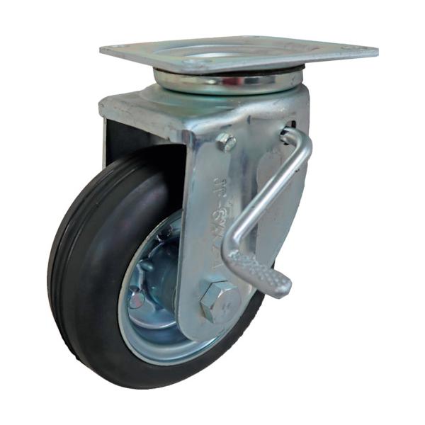 ヨドノ ノーパンクタイヤ自在車ストッパー付 ALJB61/2X2-4≪店卸し資産境界線≫