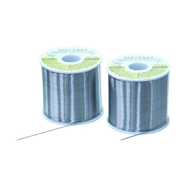 石川 やに入りはんだ スーパーロヂン 60GXM3(すず60%/鉛40%)-0.6粍-0.5kg 60GXM3-06