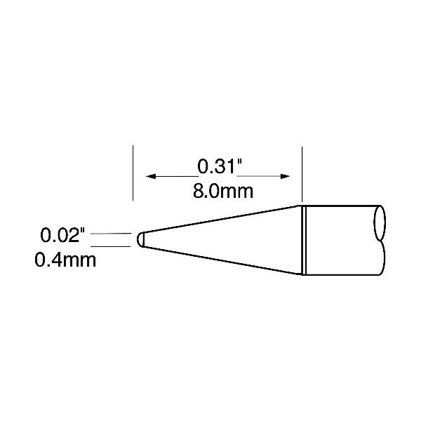 メトカル Metcal MXつづき物 木目細か 手当て薬莢 UFTC-6CNL04