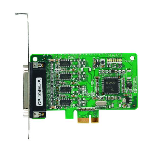 MOXA 4界面RS-232C ロープロファイル PCIExpressゲーム盤 DB9繋ぎ合わせる有線テレビ付 CP-104EL-A/DB9M