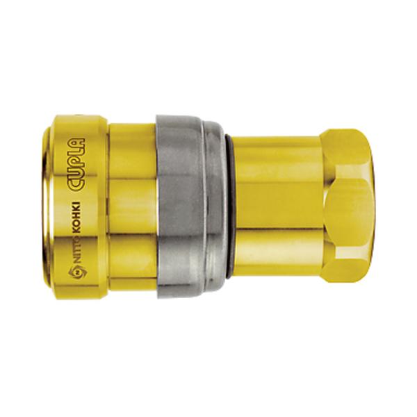 日東 ゼロスピルカプラ 真ちゅう製 ふっ素予防医学FKM(X-100)(42848) ZEL-6S BRASS FKM