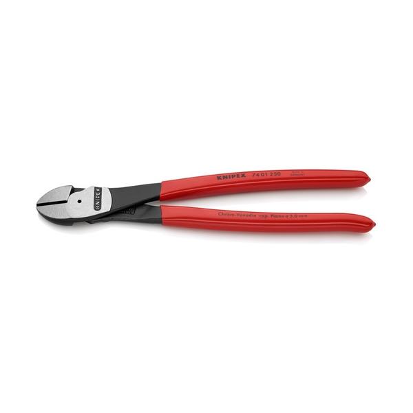 KNIPEX 豪然たる型ニッパー 可塑性物質手持ち部分 250粍(SB店先見せびらかす包み遣りくち) 7401-250SB