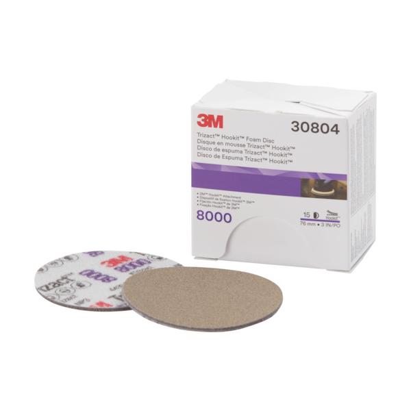 3M フッ一揃いの道具 トライザクトフィニッシングディスク 76粍 #8000 1 30804