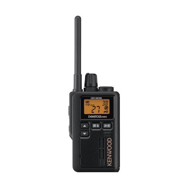 KENWOOD 一種独特小ワット数トランシーバー 黒いこと UBZ-M51SEB