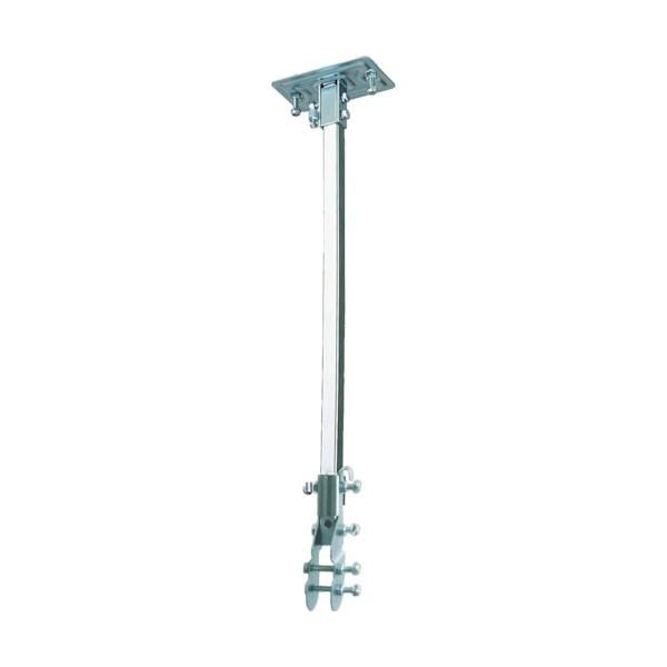 TRUSCO(トラスコ) 全閉式工場扇 ゼフィール用 ハンガーアングル(メッキ)のみ TFZP-H-M｜工具の楽市 15,169円
