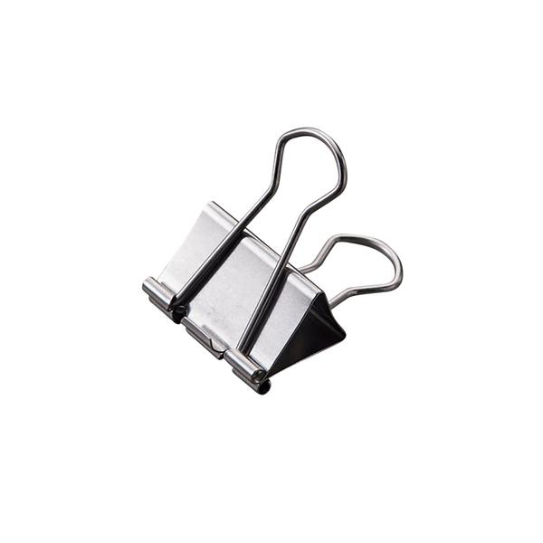緑十字 ステンレス製ダブルクリップ シルバー 57×30×15mm 10個組 305181