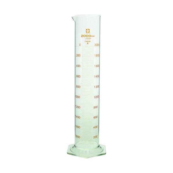 SIBATA メスシリンダー カスタムA 2000mL 026500-20001
