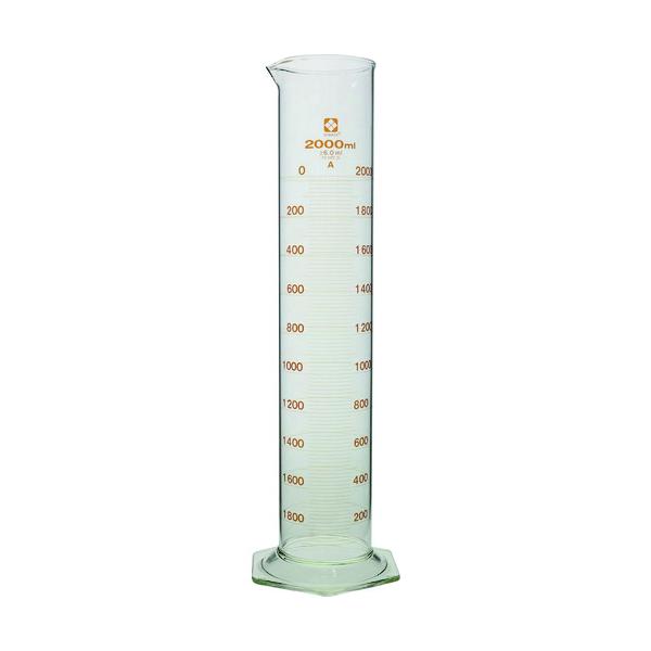 SIBATA メスシリンダー 百貨店評点 2000mL 023520-20001