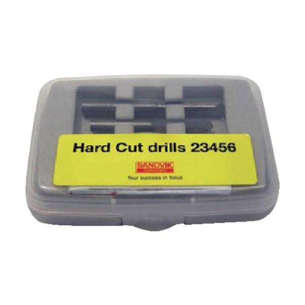 SANDVIK ハードカットドリルセット 各1個入り(750) HC23456|工具の楽市