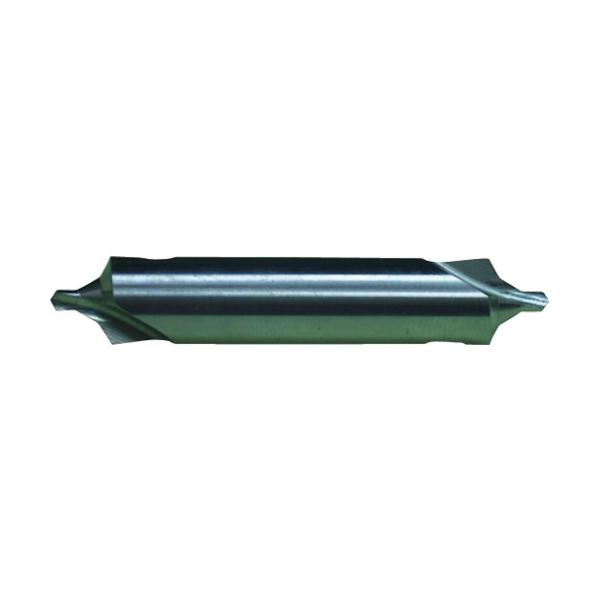 イワタツール HSSセンタードリル(B形60°) 錐径6.3.00mm シャンク径20mm 全長80mm 両刃 BCD6.3X20|工具の楽市