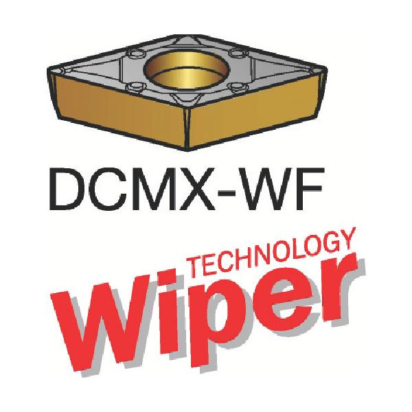 SANDVIK コロターン107 旋削用ポジチップ(120) 1115 DCMX 11 T3 04-WF 1115【10個】｜工具の楽市