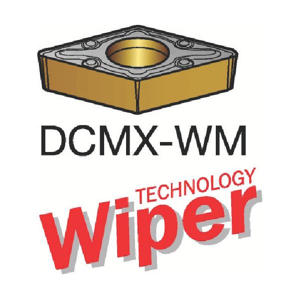 SANDVIK コロターン107 旋削用ポジチップ(120) 1115 DCMX 11 T3 08-WM 1115【10個】｜工具の楽市