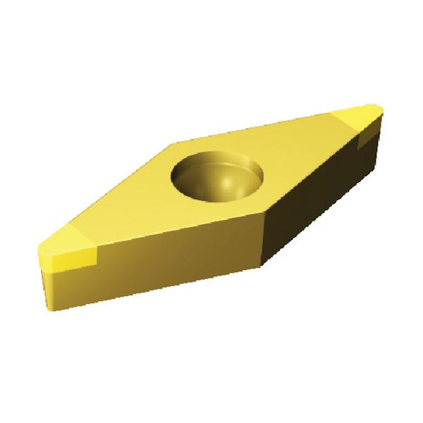 SANDVIK コロターン107 旋削用CBNポジ心付け(620) 7025 VBGW160404S01020F 7025【5個】