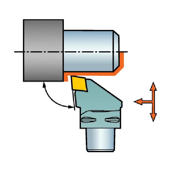 SANDVIK コロマントキャプト T-Max P用切り立てる天々(410) C4-PCLNL-27050-12