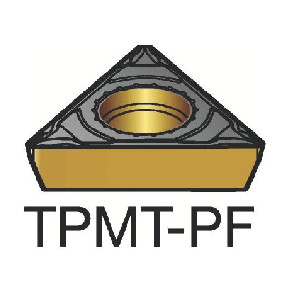 SANDVIK コロターン111 旋削用ポジ心付け(120) 5015 TPMT 09 02 02-PF 5015【10個】