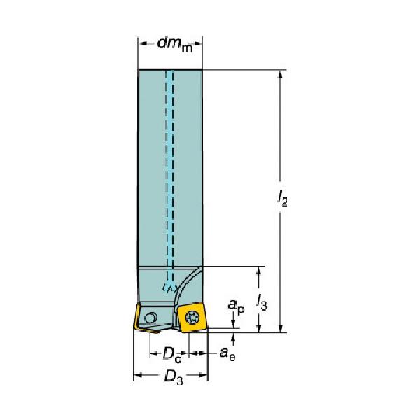 SANDVIK コロミル210挙げ句のはて粉砕機(450) R210-025A20-09M