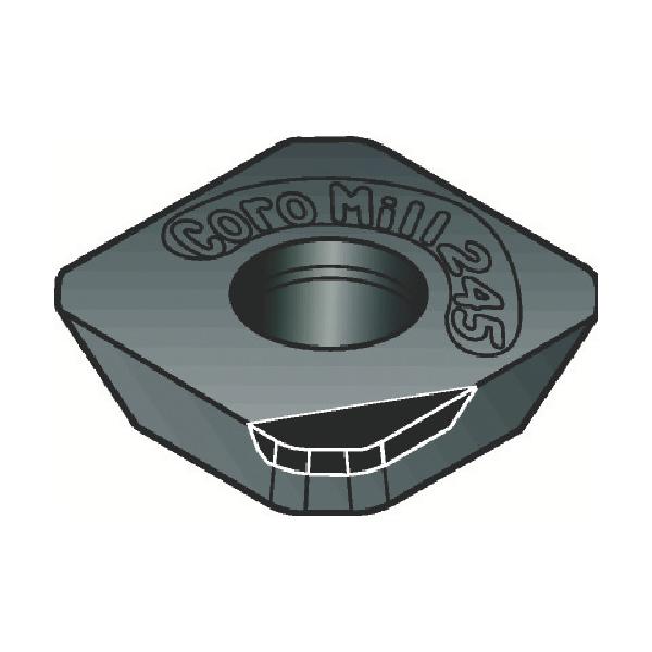 SANDVIK コロミル245 フライス加工用チップ(630) CD10 R245-12 T3 E CD10【5個】｜工具の楽市