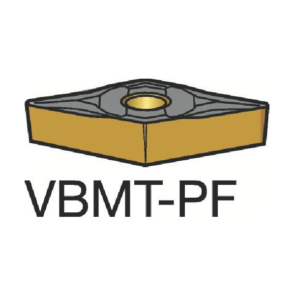 SANDVIK コロターン107 旋削用ポジ心付け(120) 1515 VBMT 11 03 08-PF 1515【10個】
