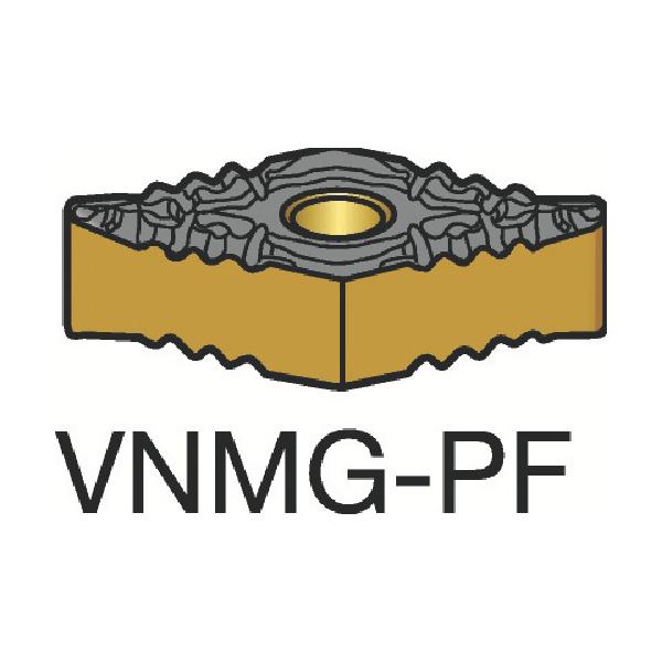 SANDVIK T-Max P 旋削用ネガ・心付け(110) 1525 VNMG 16 04 08-PF 1525【10個】