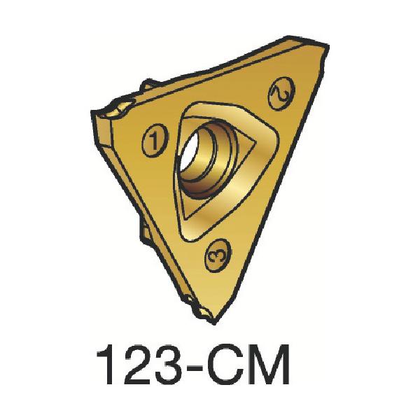 SANDVIK コロカット3 突切り産業用心付け(320) 1125 N123U3-0100-0001-コマーシャル 1125【10個】