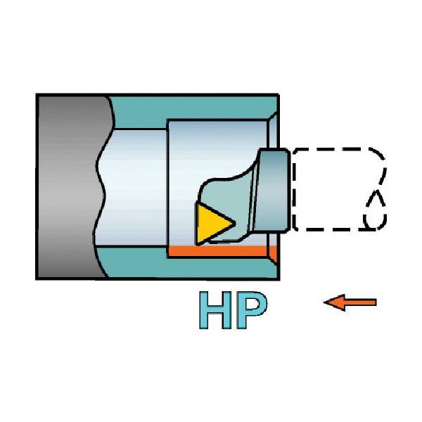 SANDVIK コロターンSL T-Max P用HP切り立てる頭顱(410) SL-PTFNR-40-16HP