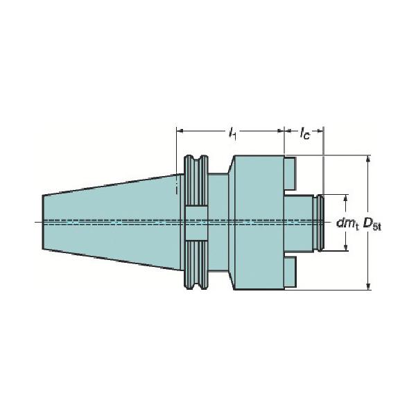 SANDVIK 大径フェースミルホルダ(540) A2F05-5060080