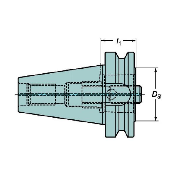 SANDVIK コロマントキャプト ベーシックホルダ(530) C6-390.58-50 040 DIY・工具-ベアリング