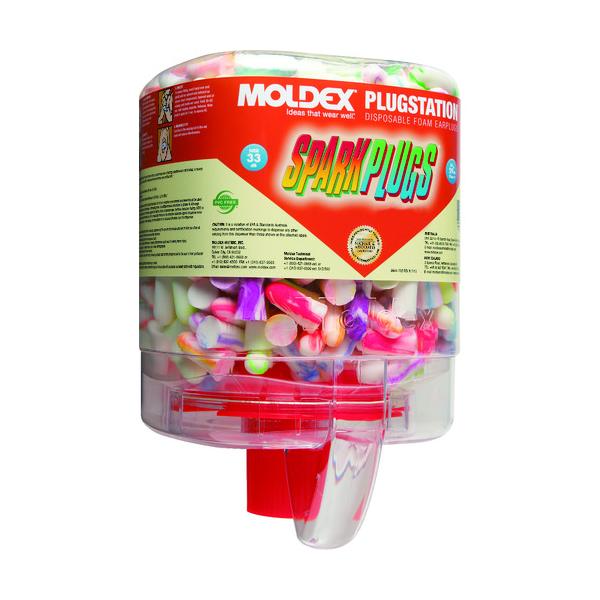 MOLDEX 耳栓 ぴかぴか光る繋ぎ 繋ぎステイション 250組入 6644