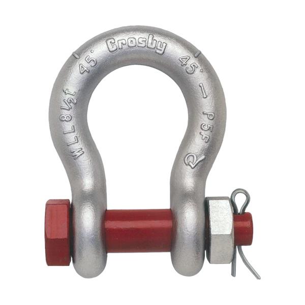 Crosby シャックル ボルトナット・バウ 4.75t G2130-19