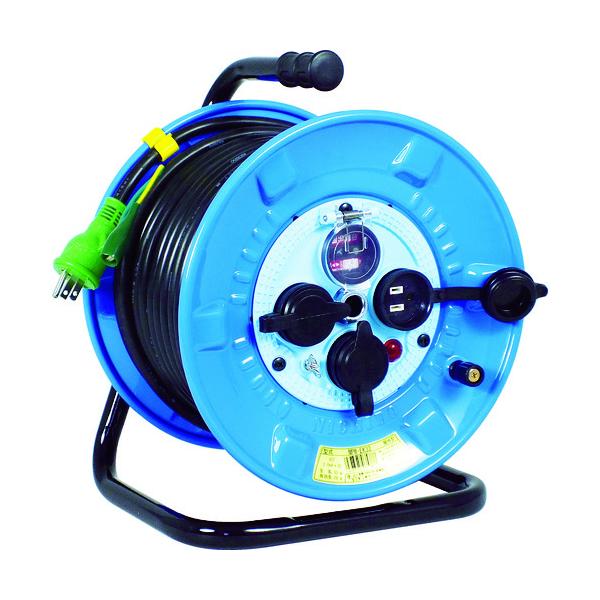 NICHIDO 電気工膜鳴楽器 露天型 地びた付 過厄介なもの短絡防御すること兼用ブレーカ付 30m NPW-EK33