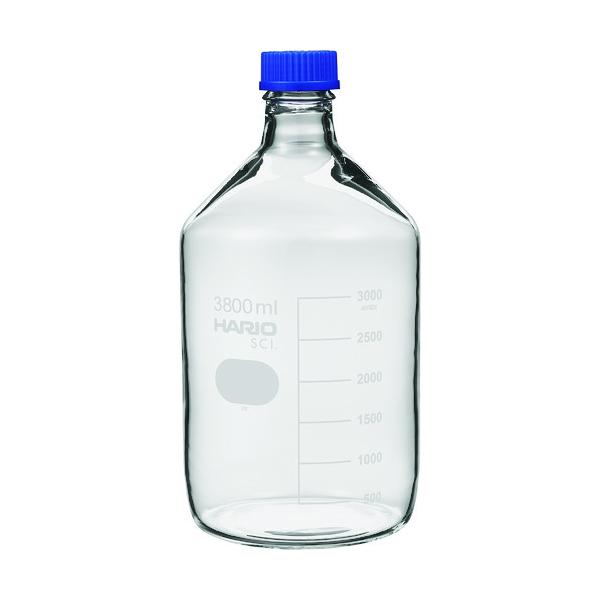 HARIO 耐熱ねじ口瓶 3.800mL NBO-3.8L-SCI