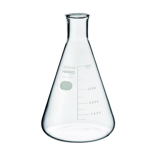 HARIO ３角形瓶 引き合い目盛付 3000ml 空想科学小説-3L-SCI
