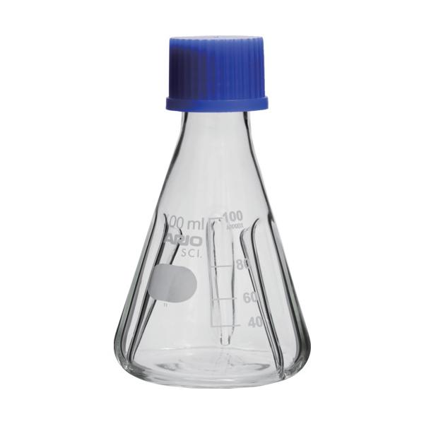 HARIO バッフル付き添い人ねじ口三角瓶 100mL BNSF-100-SCI