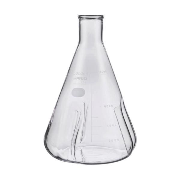 HARIO バッフル付き添い人三角瓶5000ml BSF-5L-SCI