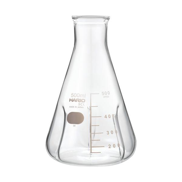 HARIO バッフル付き添い人三角瓶500ml BSF-500-SCI