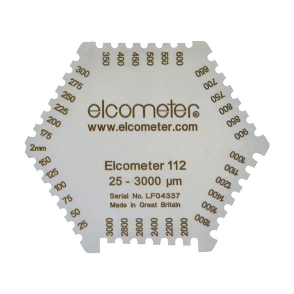 elcometer 六角形情の籠もった写真フィルム膜厚計 B112-1B