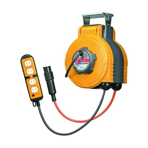 ハタヤ 2WAYマック 単相100V 8m/エアーホース8m CBU-082QA8W|工具の楽市