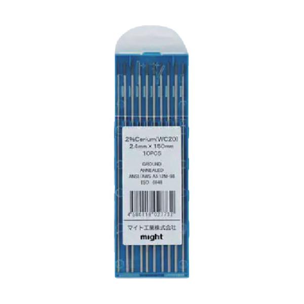 マイト ce入電極2.4mm×150粍(10本) TG-152S