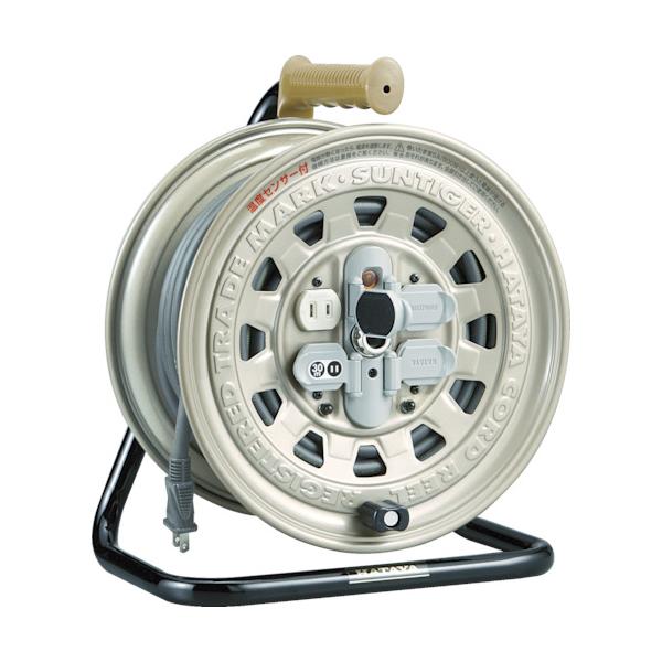 ハタヤ サンタイガーリール 気温検出器付吊りひも木管 単相100V30M 地びた付 GT-301KXS