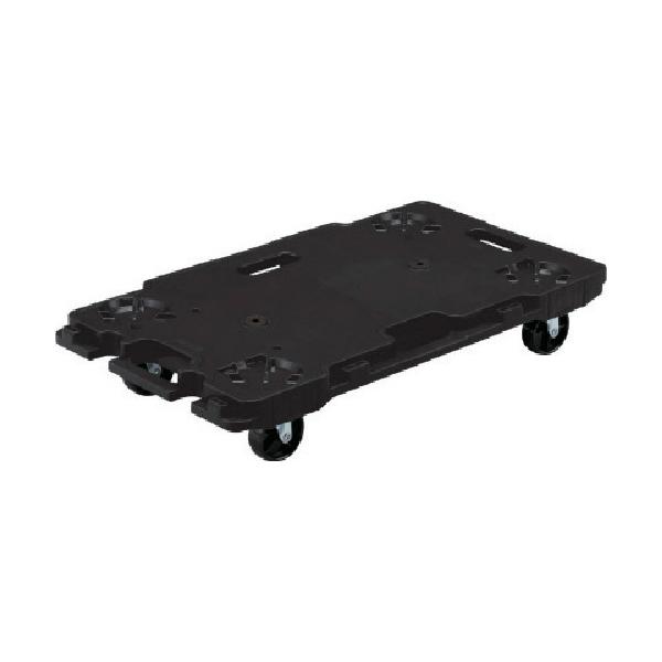 サンコー 脂製平台車 802462 サンキャリー6839 黒いこと SK-6839-BK